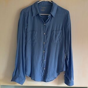 Lilly Pulitzer Sky Blue Casual Button-Down Shirt